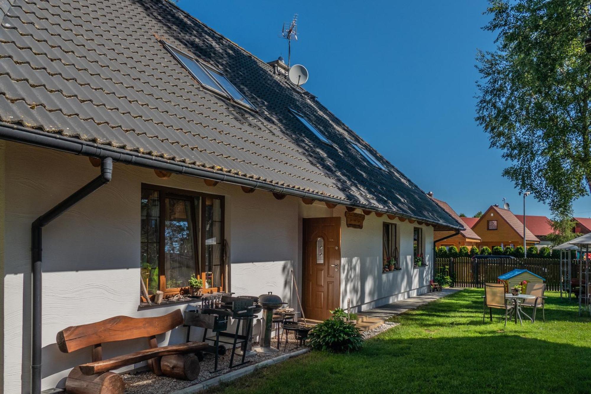 Lesna Chata Jarosławiec Exterior foto